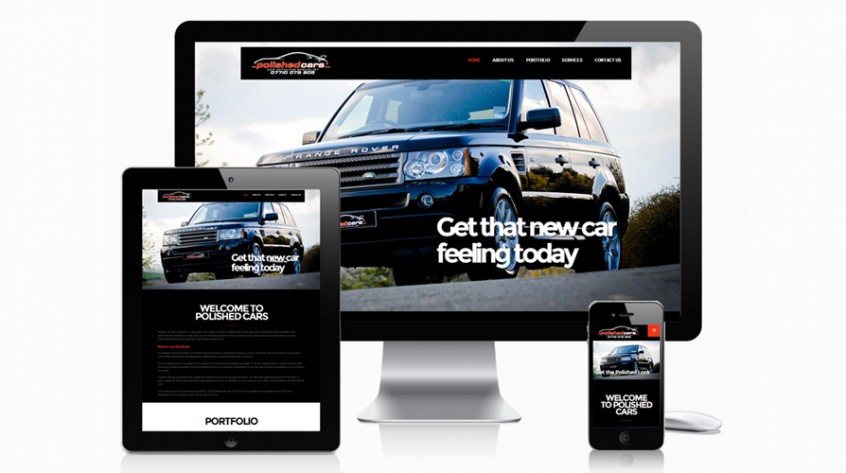 Polished Cars Website