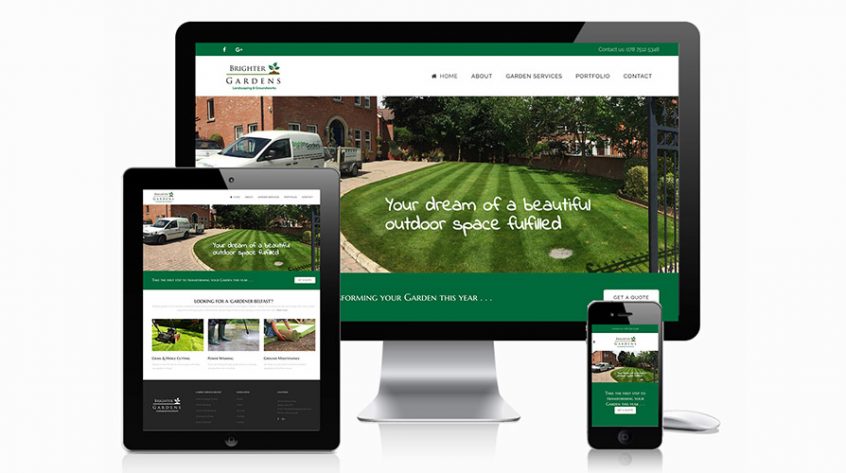 Brighter Gardens Website