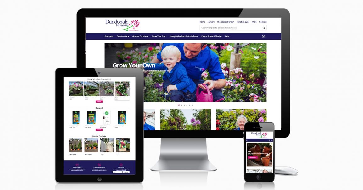 Dundonald Nurseries ECommerce Website