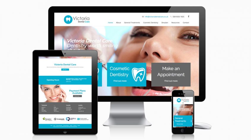Victoria Dental Care Website