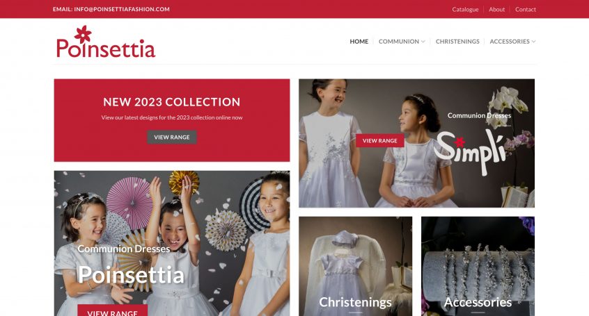 Poinsettia Fashion Website