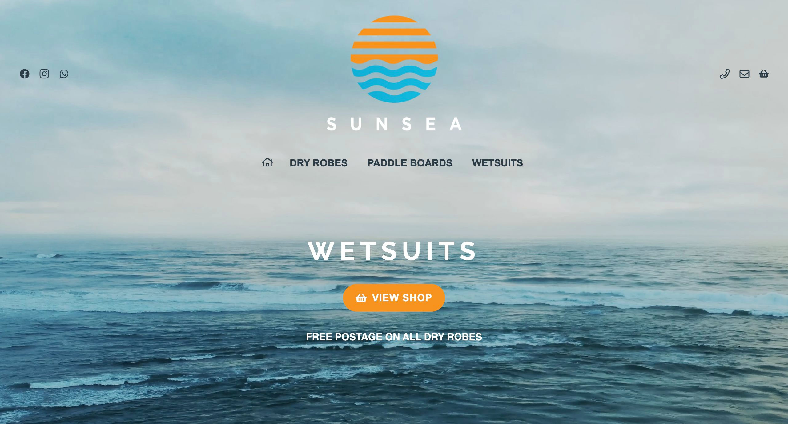 SunSea Sports Website