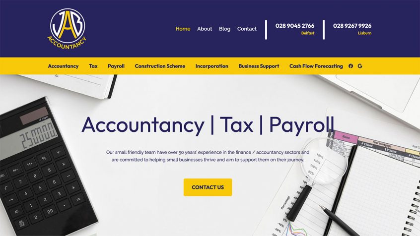 JAB Accountancy Website