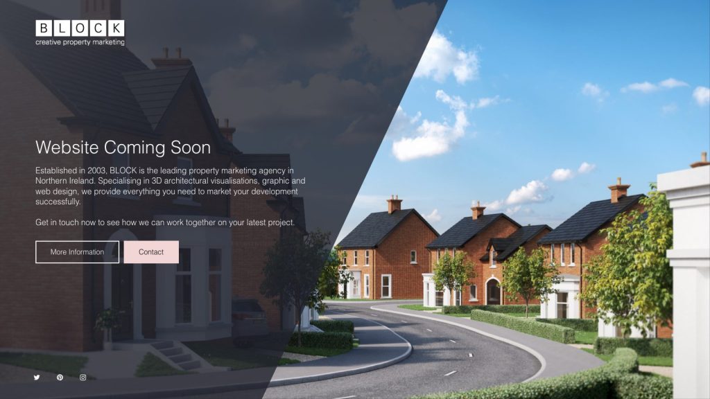 Block CPM website designed by Web Design Belfast
