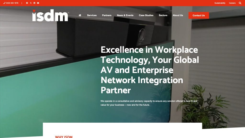 isdmsolutions website design belfast