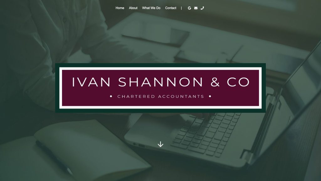 ivanshannon website design belfast