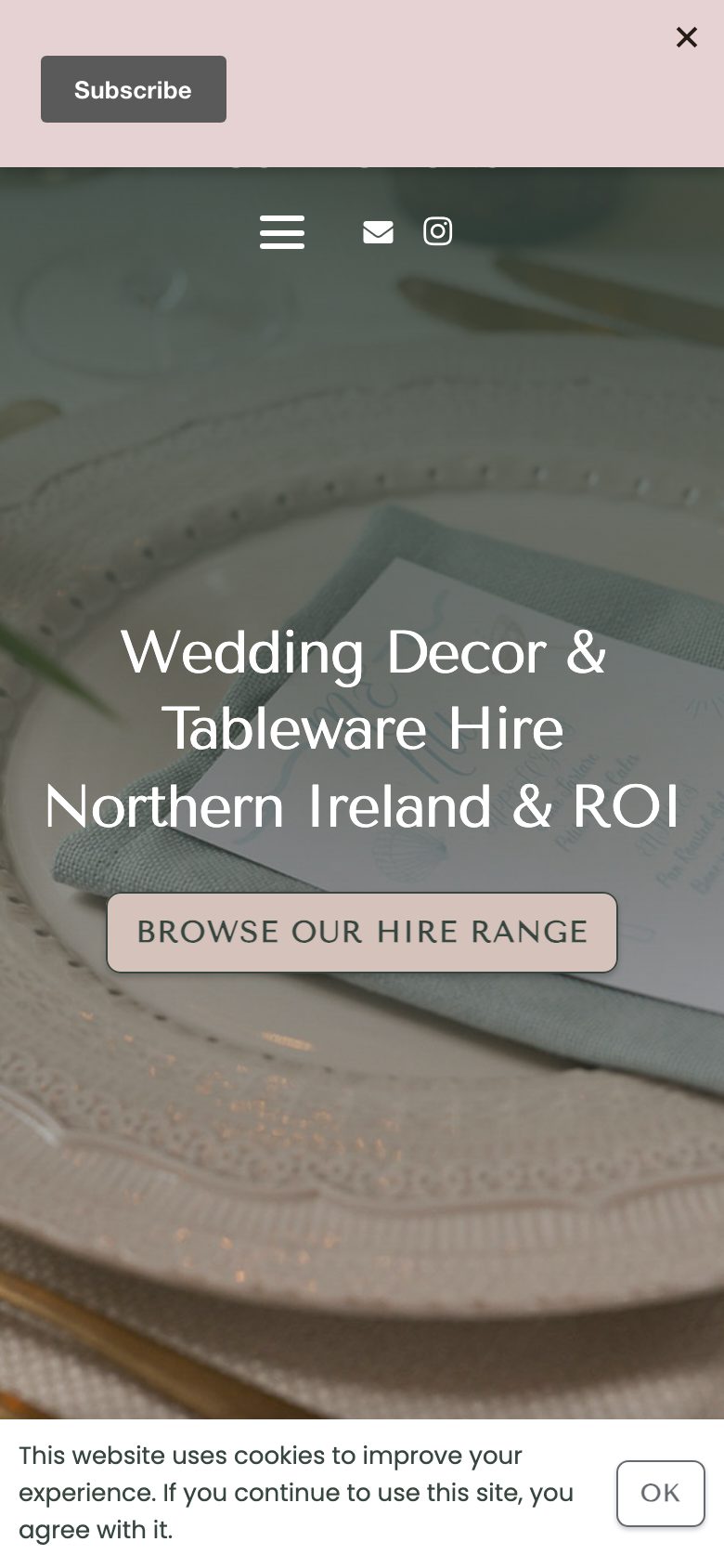 Orra Collections website on mobile, designed by Web Design Belfast