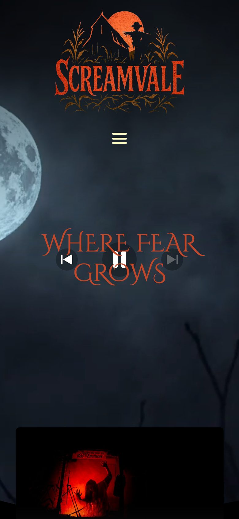 Screamvale website on mobile, designed by Web Design Belfast