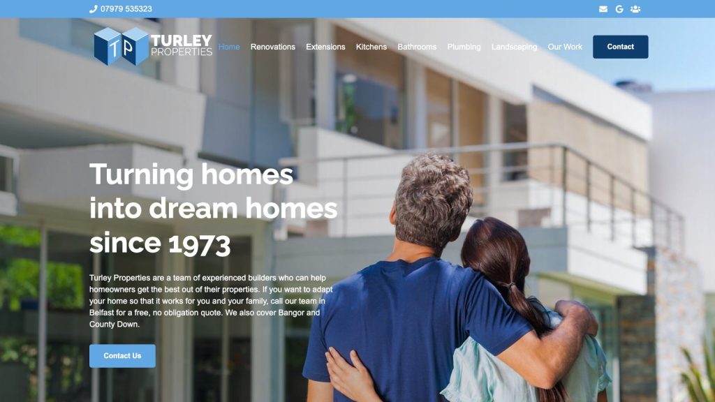 turleygroup website design belfast